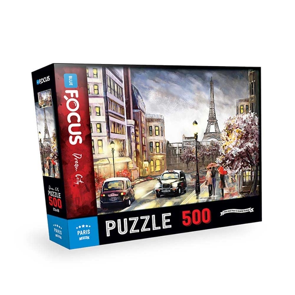 Blue Focus Paris 500 Parça Puzzle BF330