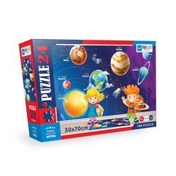 Blue Focus - Blue Focus Planets (Gezegenler) 24 Parça Yer Puzzle BF380