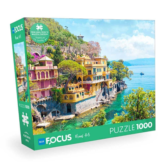 Blue Focus Portofino 1000 Parça Puzzle BF425