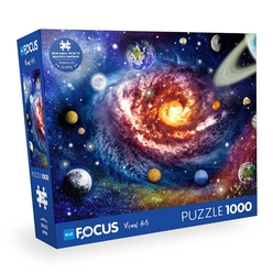 Blue Focus Space (Uzay) 1000 Parça Puzzle BF429 - Thumbnail