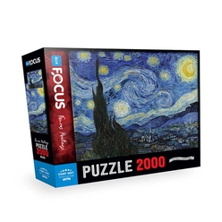 Blue Focus - Blue Focus Starry Night (Yıldızlı Gece) 2000 Parça Puzzle BF340