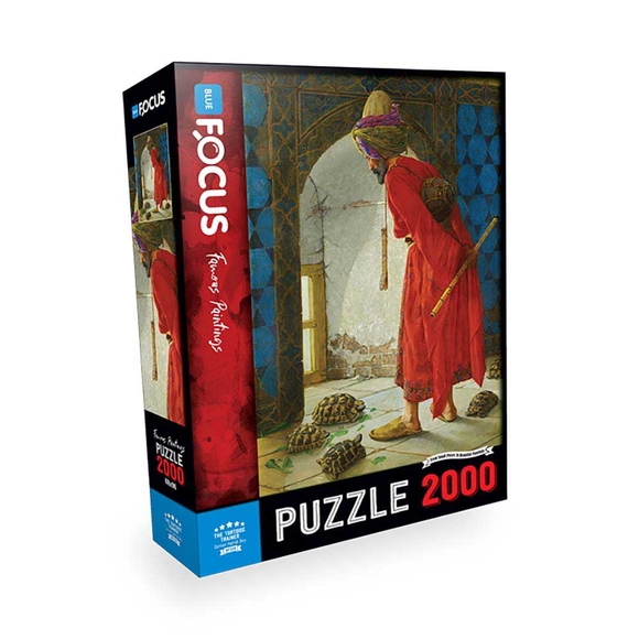 Blue Focus The Tortoise Trainer (Kaplumbağa Terbiyecisi) 2000 Parça Puzzle BF339