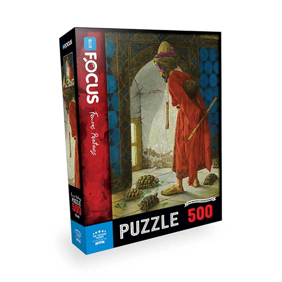 Blue Focus The Tortoise Trainer (Kaplumbağa Terbiyecisi) 500 Parça Puzzle BF327