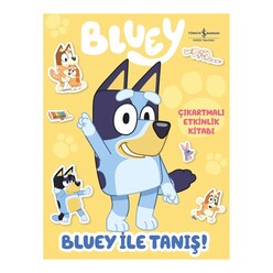 İş Bankası Kültür Yayınları - Bluey İle Tanış - Çıkartmalı Etkinlik Kitabı