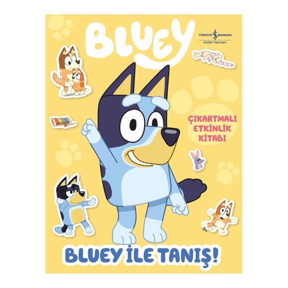 Bluey İle Tanış - Çıkartmalı Etkinlik Kitabı