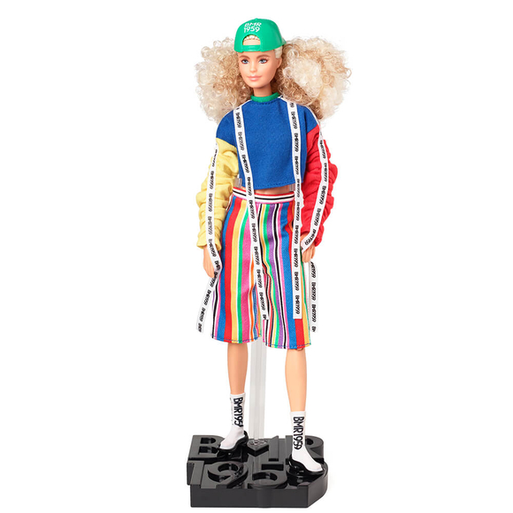 BMR1959 Koleksiyon Barbie Bebeği, Şapkalı - Kıvırcık Saçlı GHT92