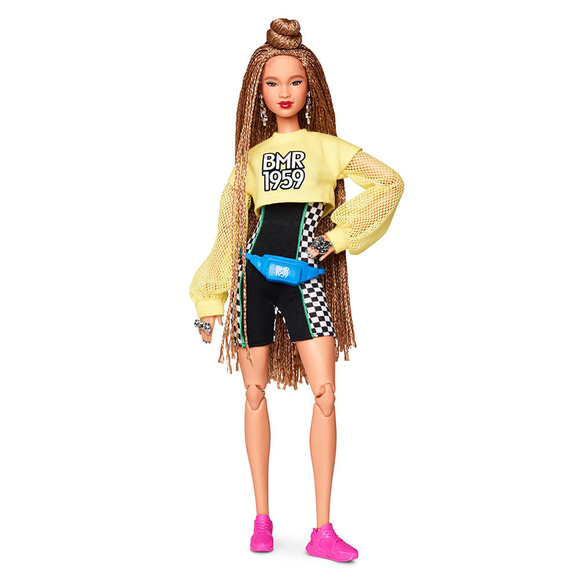 BMR1959 Koleksiyon Barbie Bebeği Şortlu - Uzun Saçlı GHT91