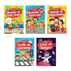Ema Kitap - Boya- Öğren Okul Öncesi Çıkartmalı Meslekler Ve Sporcular