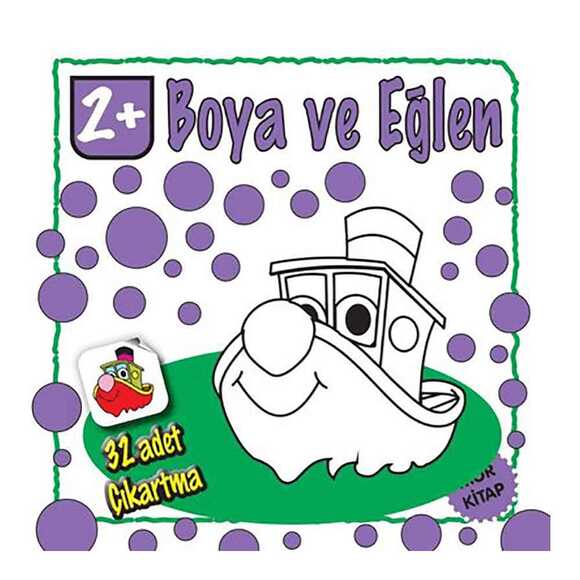 Boya Ve Eğlen - Mor