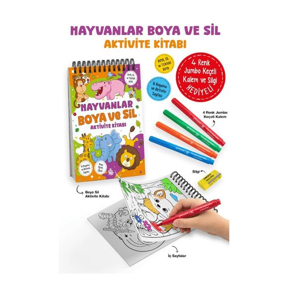 Boya Ve Sil Avt Kitabi - Hayvanlar