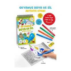 Bigkids - Boya Ve Sil Avt Kitabi - Okyanus