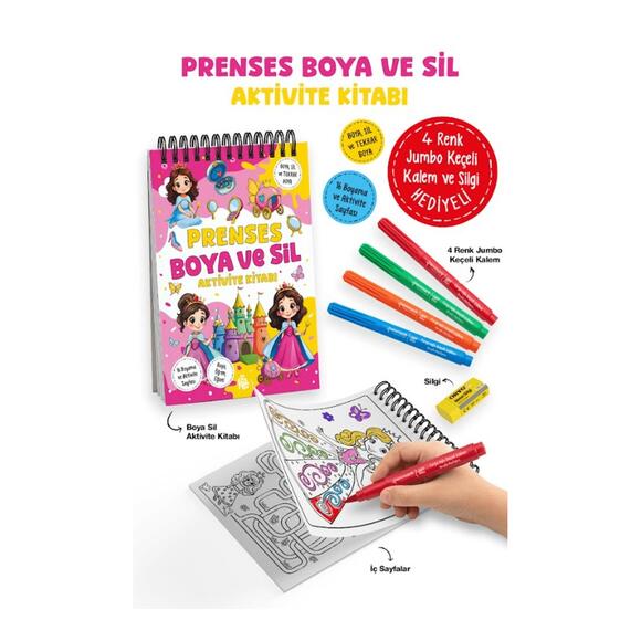 Boya Ve Sil Avt Kitabi - Prenses