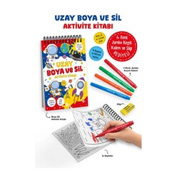 Bigkids - Boya Ve Sil Avt Kitabi - Uzay