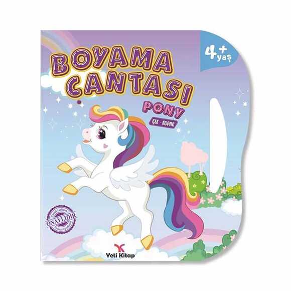 Boyama Çantası - Pony - Çek Kopar 4+Yaş