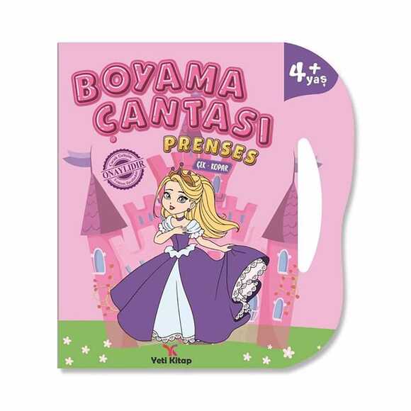 Boyama Çantası - Prenses - Çek Kopar 4+Yaş