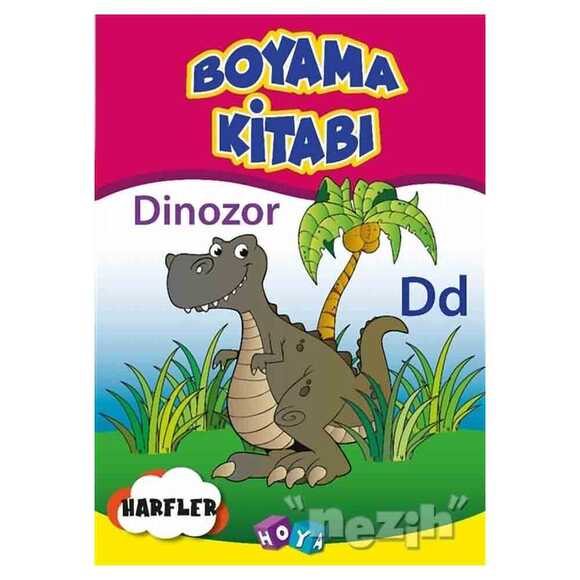 Boyama Kitabı Dinozor Harfler