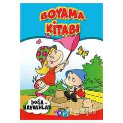 Boyama Kitabı Doğa ve Hayvanlar - Thumbnail