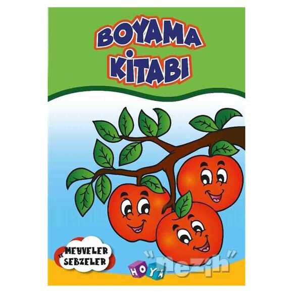 Boyama Kitabı Meyveler ve Sebzeler