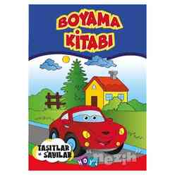 Limon Kids - Boyama Kitabı Taşıtlar ve Sayılar