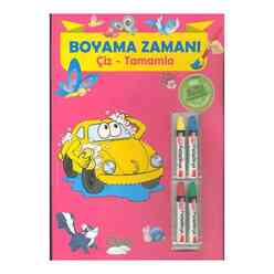 Parıltı Yayınları - Boyama Zamanı - Çiz Tamamla