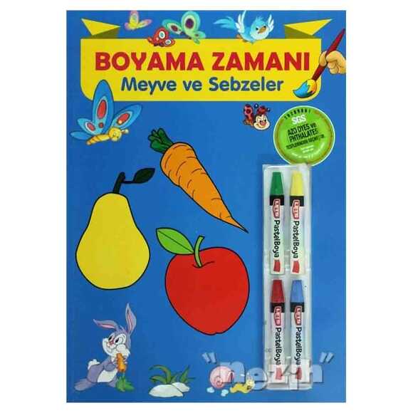 Boyama Zamanı: Meyve ve Sebzeler