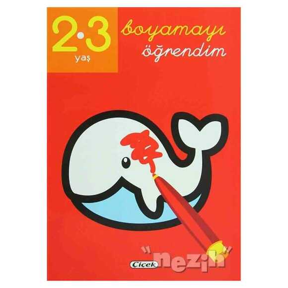 Boyamayı Öğrendim (Kırmızı Kapak)