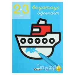 Çiçek Yayınları - Boyamayı Öğrendim (Mavi Kitap)