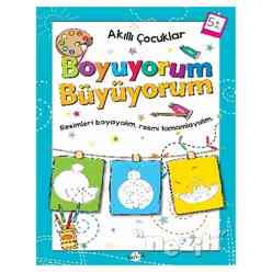 Kukla Yayınları - Boyuyorum Büyüyorum 5 Yaş - Akıllı Çocuklar