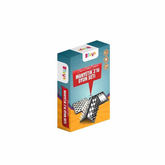 BToys Manyetik 3 ’Lü Oyun Seti 325951