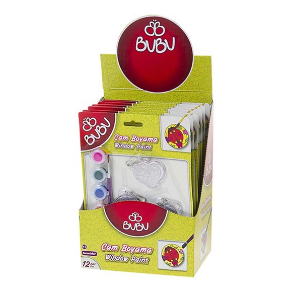 Bu-Bu Cam Boyama Seti Anahtarlık Bubu00127