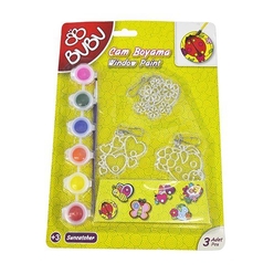 Bubu - Bu-Bu Cam Boyama Seti Anahtarlık Bubu00127