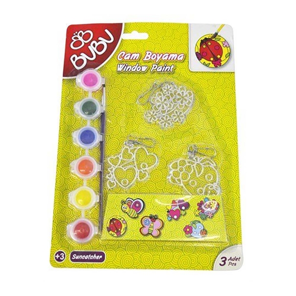 Bu-Bu Cam Boyama Seti Anahtarlık Bubu00127