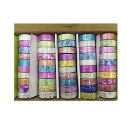 Bubu - Bu-Bu Desenli Simli Bant 50’Li (8233) Bubu-Bt0001