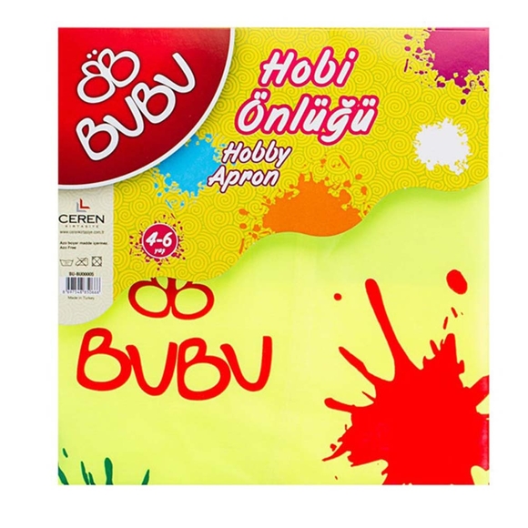 Bu-Bu Önlük 4-6 Yaş (Su Geçirmez) Bubu00005