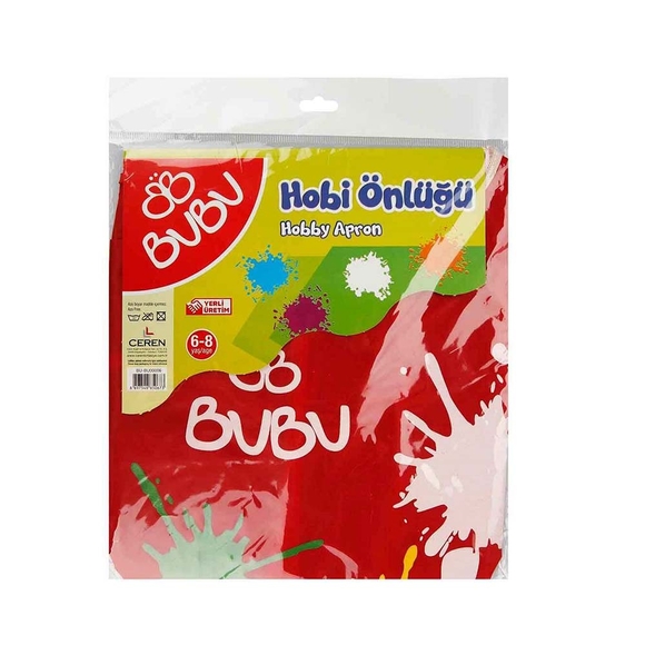 Bu-Bu Önlük 6-8 Yaş (Su Geçirmez) Bubu00006