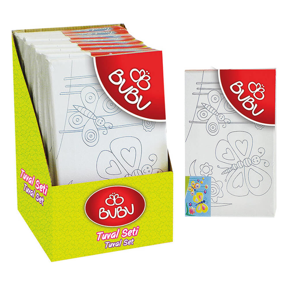 Bu-Bu Tuval Seti 15x25 Cm 00064