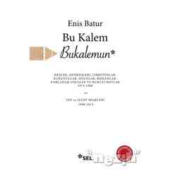 Sel Yayıncılık - Bu Kalem Bukalemun