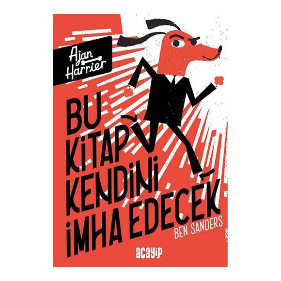 Bu Kitap Kendini İmha Edecek - Ajan Harrier Cilt 1