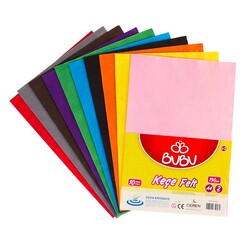Bubu - Bubu Keçe 20X30 Karışık 10’lu KE0001
