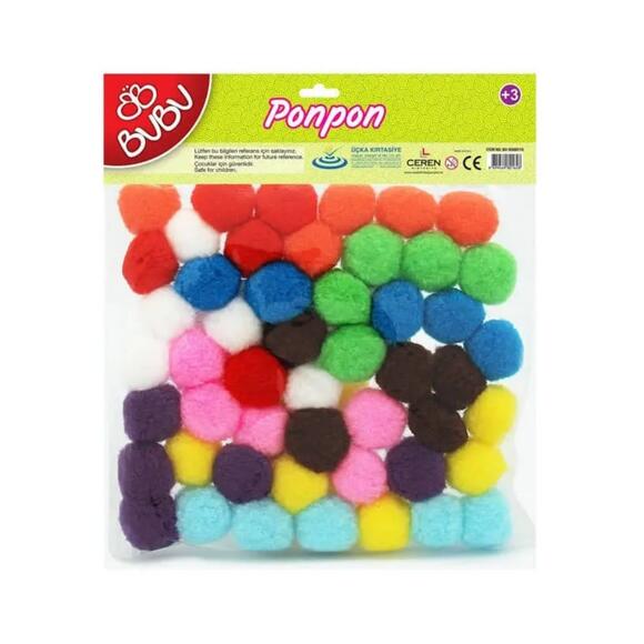 Bubu Ponpon 3Cm 25Li Karma Pon003