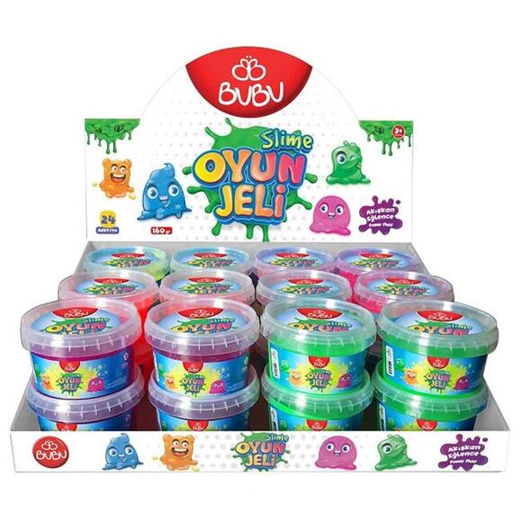 Bubu Slm002 Oyun Jeli Orta Boy 160 Gr Karışık