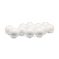 Bubu - Bubu Strafor Köpük Top 12’li 3Cm KP0002