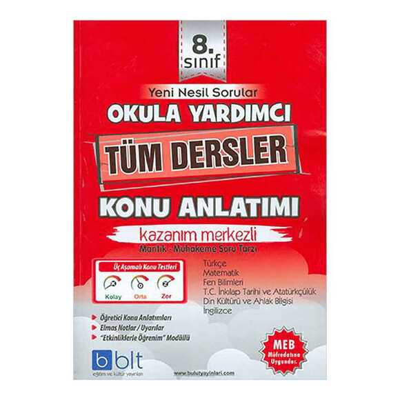Bulut 8. Sınıf Tüm Dersler Soru Bankası
