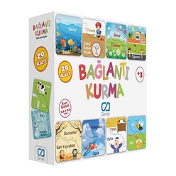 Ca Games Eğitici Oyun Kartları Bağlantı Kurma 5043 - Thumbnail