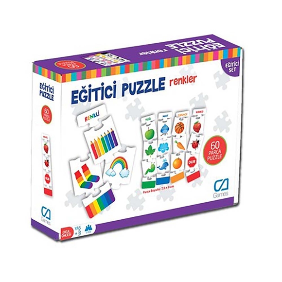 Ca Games Renkler Eğitici Puzzle 5029