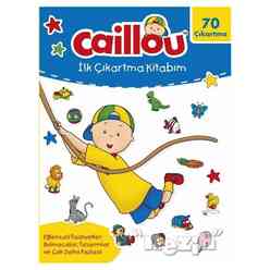 Caillou İlk Çıkartma Kitabım - Thumbnail