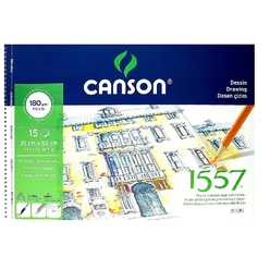 Canson 1557 Resim Defteri 35x50 180 gr 15 yp - Thumbnail
