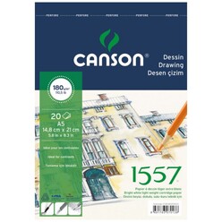 Canson - Canson 1557 Resim Ve Çizim Blok 180Gr A5 20Yp