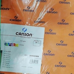 Canson Colorline Fon Kartonu No:9 Portakal Turuncusu 41008 - Thumbnail