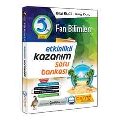Çanta Yayınları - Çanta 5. Sınıf Kazanım Fen Bilgisi Soru Bankası